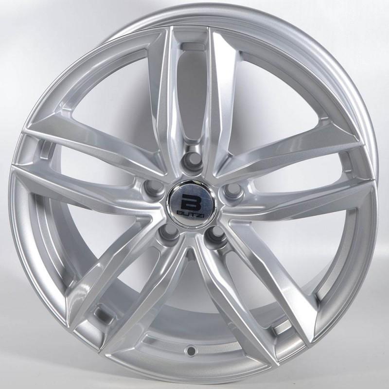 BUTZI VULCANO 8.5X19 5X112 ET45 66.5 PULIDA Y PLATA