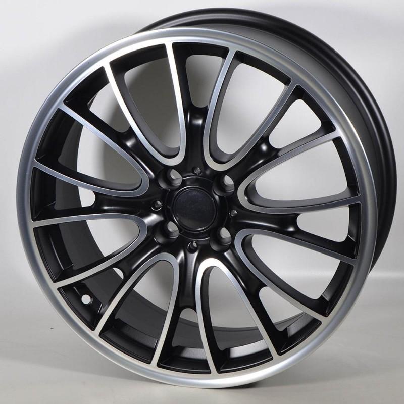 STUTGART MN407 7X18 4X100 ET40 56.1 PULIDA NEGRA