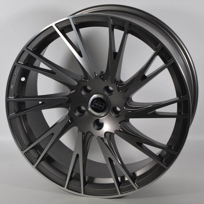 INFINY TIMER 8.5X19 5X108 ET42 73.1 PULIDA ANTRACITA MAT