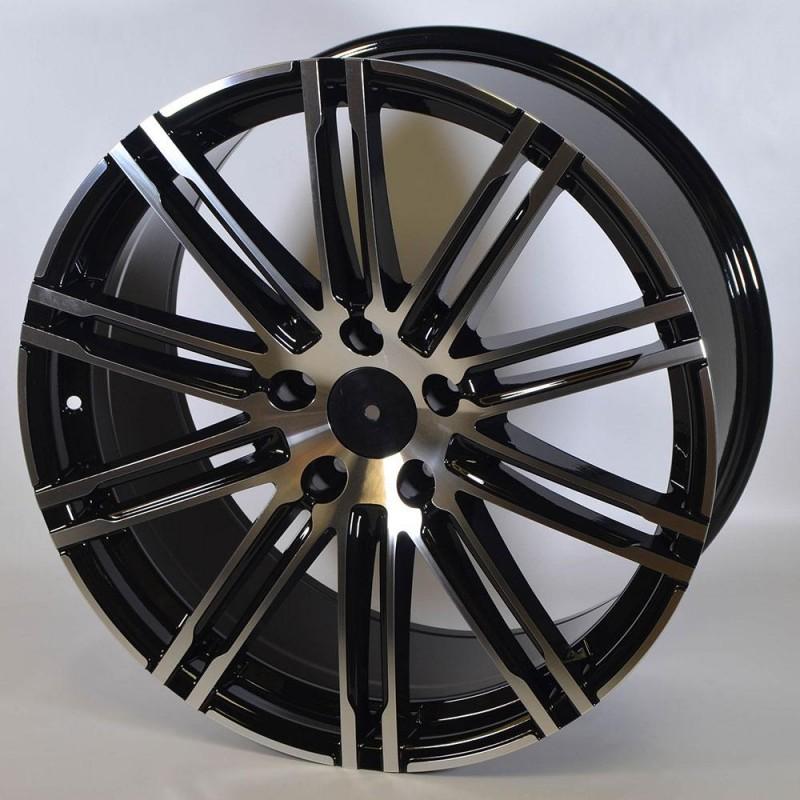 STUTGART P253 10X21 5X112 ET19 66.6 PULIDA NEGRA