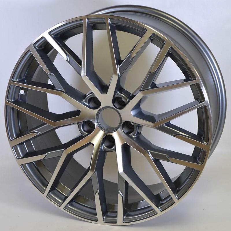STUTGART A1349 8.5X19 5X112 ET40 66.6 PULIDA ANTRACITA