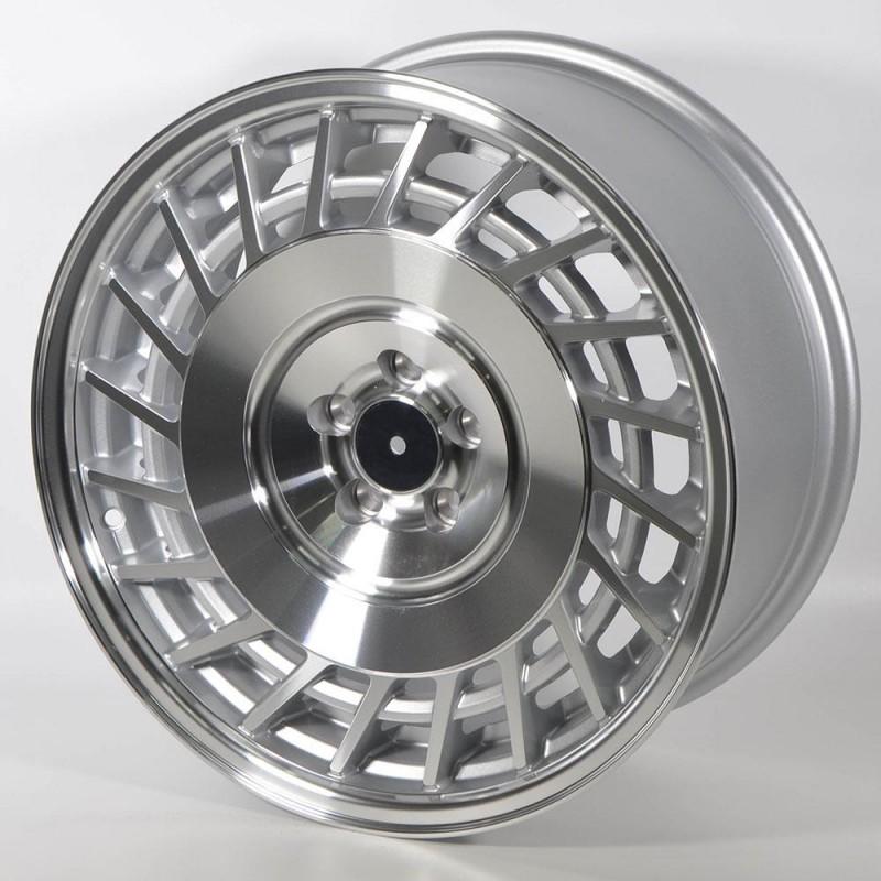 LIMIT 8.5X18 5X112 ET42 66.6 SILVER POLISHED IZQUI