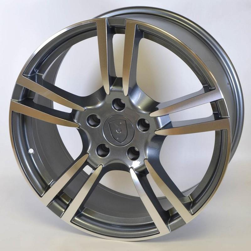 STUTGART POKER 8.5X20 5X130 ET55 71.6 PULIDA ANTRACITA