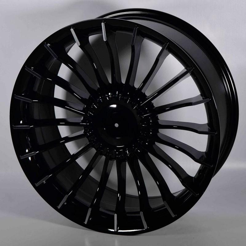 STUTGART B-AL 9.5X19 5X120 ET38 72.6 NEGRA PULIDA