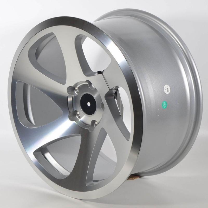 INDIGO 8.5X18 5X120 ET35 72.55 POLISHED SILVER