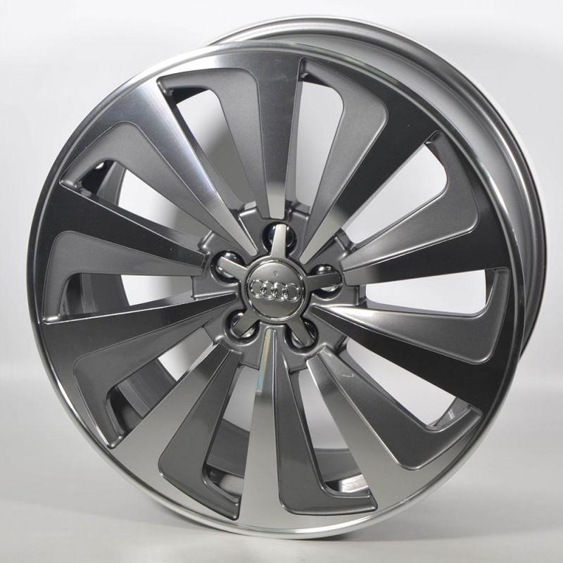 STUTGART A144 8.5X19 5X112 ET30 66.6 PULIDA ANTRACITA