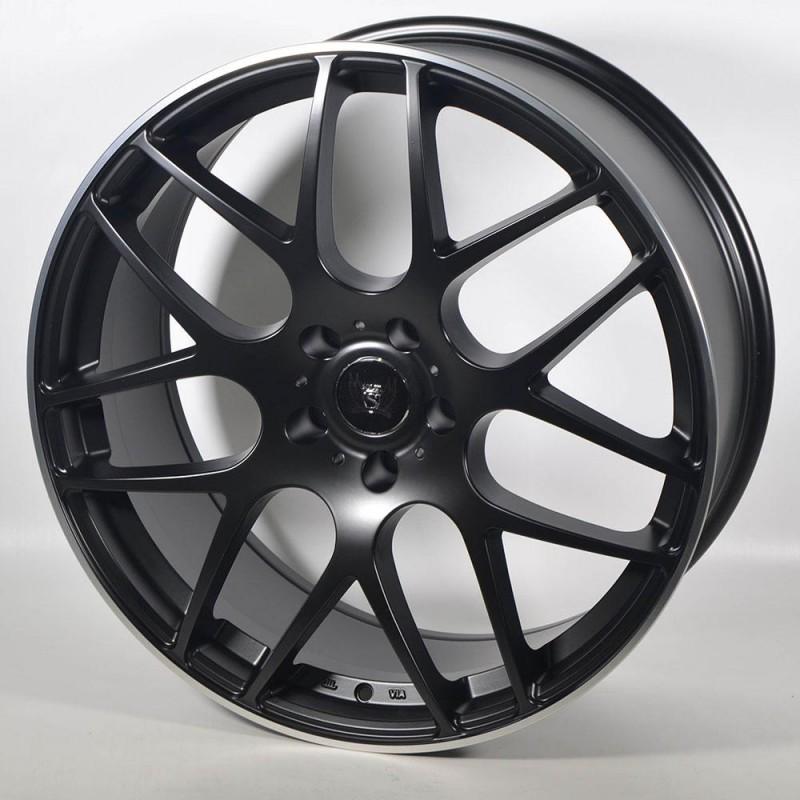 SOLEIL LXM1 9X21 5X120 ET30 64.1 BLACK LIP POLISHED