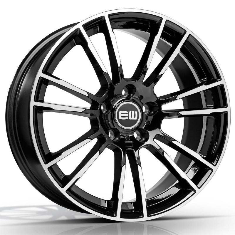 EW01 8,5X19 5X112 ET30 66,6 POLISHED BLACK