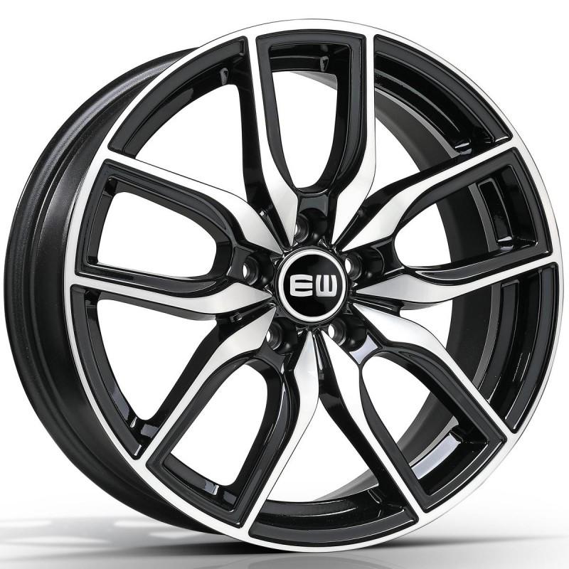 EW05 8X18 5X120 ET30 72,6 POLISHED BLACK