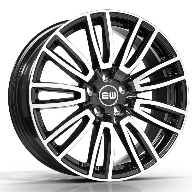 EW07 8,5X19 5X108 ET45 67,1 POLISHED BLACK