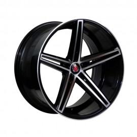 AXE EX14 8X20 5X160 ET50 65.1 PULIDA NEGRA