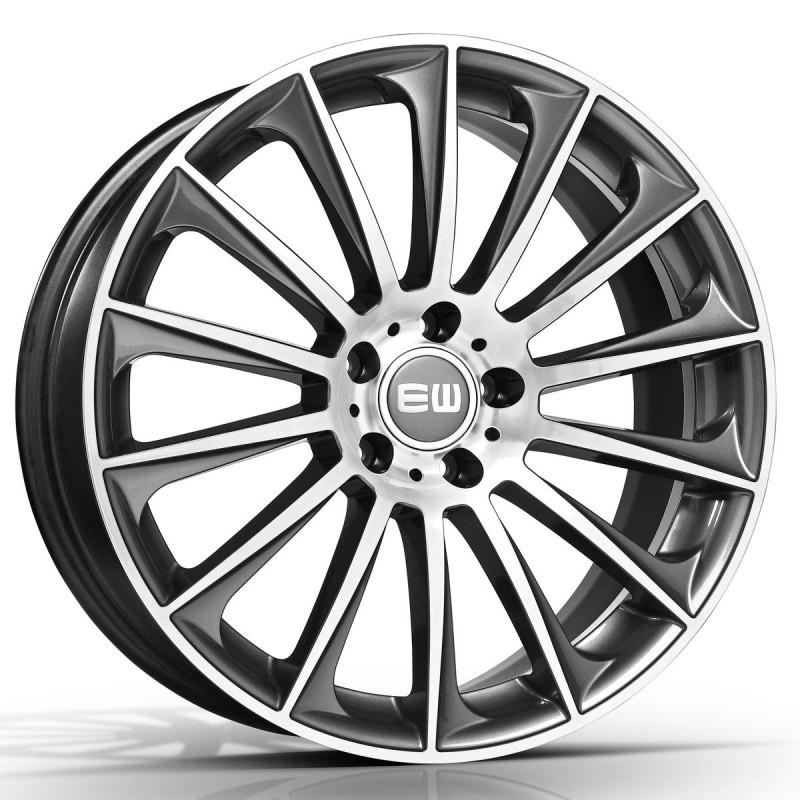 EW02 7,5X17 5X112 ET35 66,6 PULIDA ANTRACITA