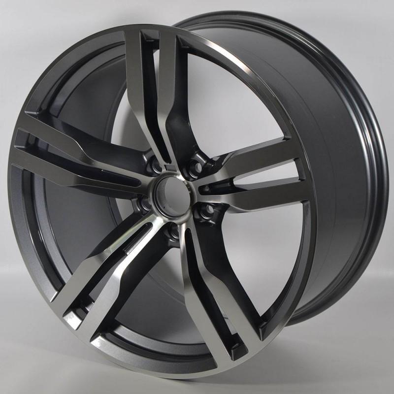 STUTGART B532 9.5X19 5X112 ET41 66.6 PULIDA ANTRACITA