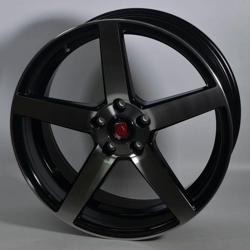 AXE EX18 8X18 5X120 ET40 72.6 BLACK POLISHED