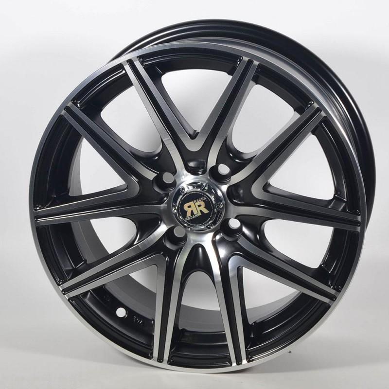 RACER HORNET 7.5X17 4X100 ET35 67.1 BLACK POLISHED