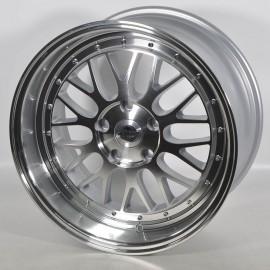 SPOT 7.5X17 5X108X114 ET35 72.6 SILVER POLISHED