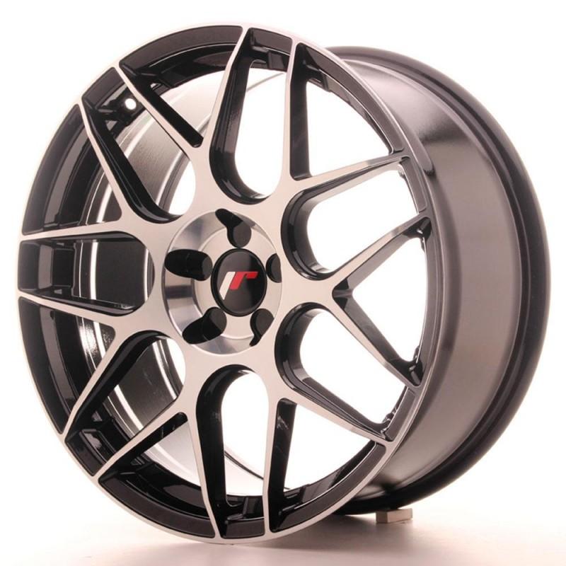 JAPAN RACING JR18 7X17 3X112 ET24 74,1 BLACK MACHINED