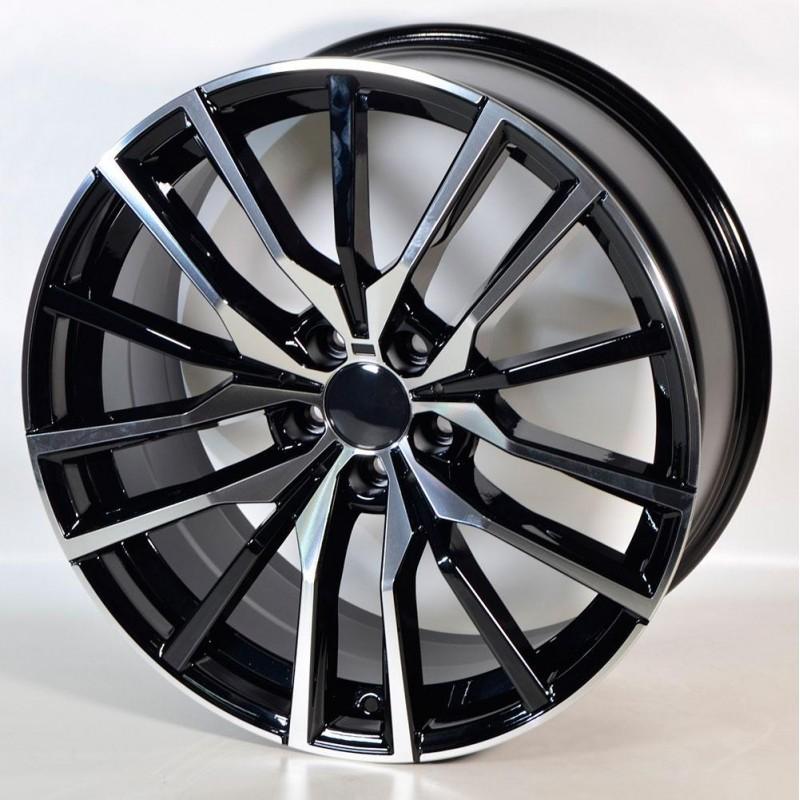 STUTGART FANG 9X20 5X112 ET35 66.6 BLACK POLISHED