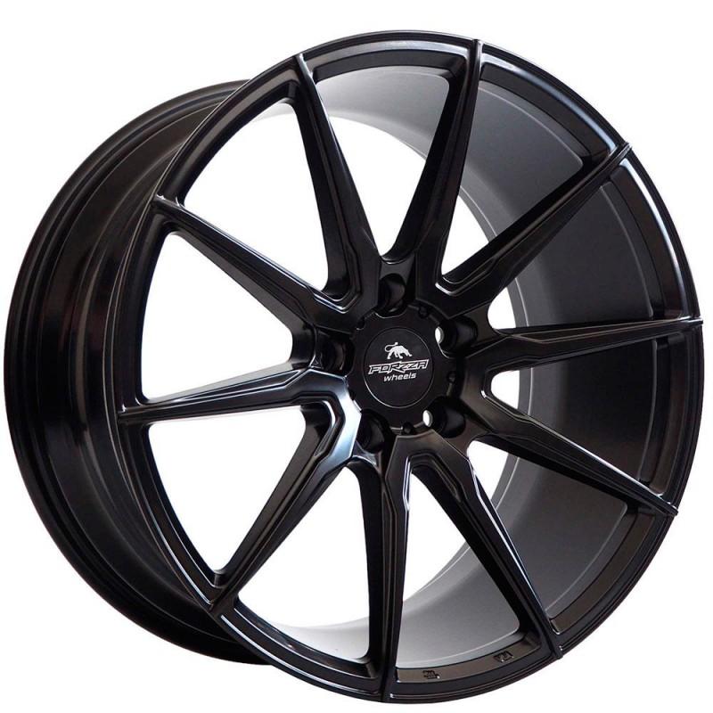 CITY 8.5X19 5X112 ET35 66.6 BLACK SATIN