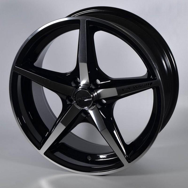 NOVA 6.5X15 4X100 ET38 73.1 BLACK SATIN