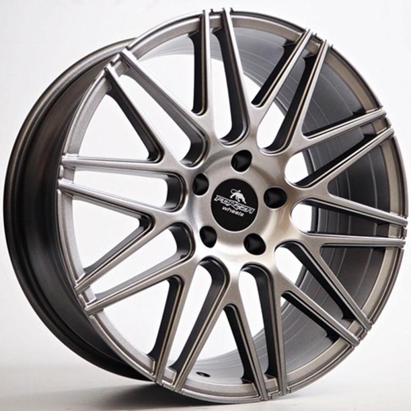 GALAXY 8.5X19 5X112 ET35 66.45 GUN METAL