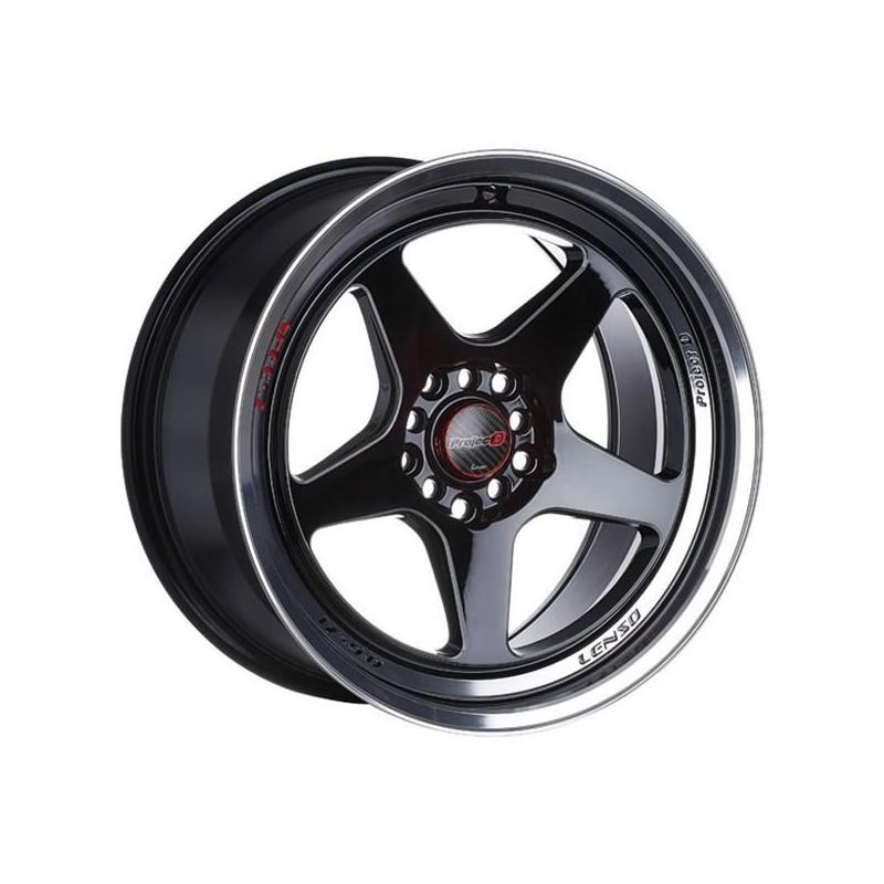 LENSO PROJECT D 8X17 5X114 ET35 73.1 Black