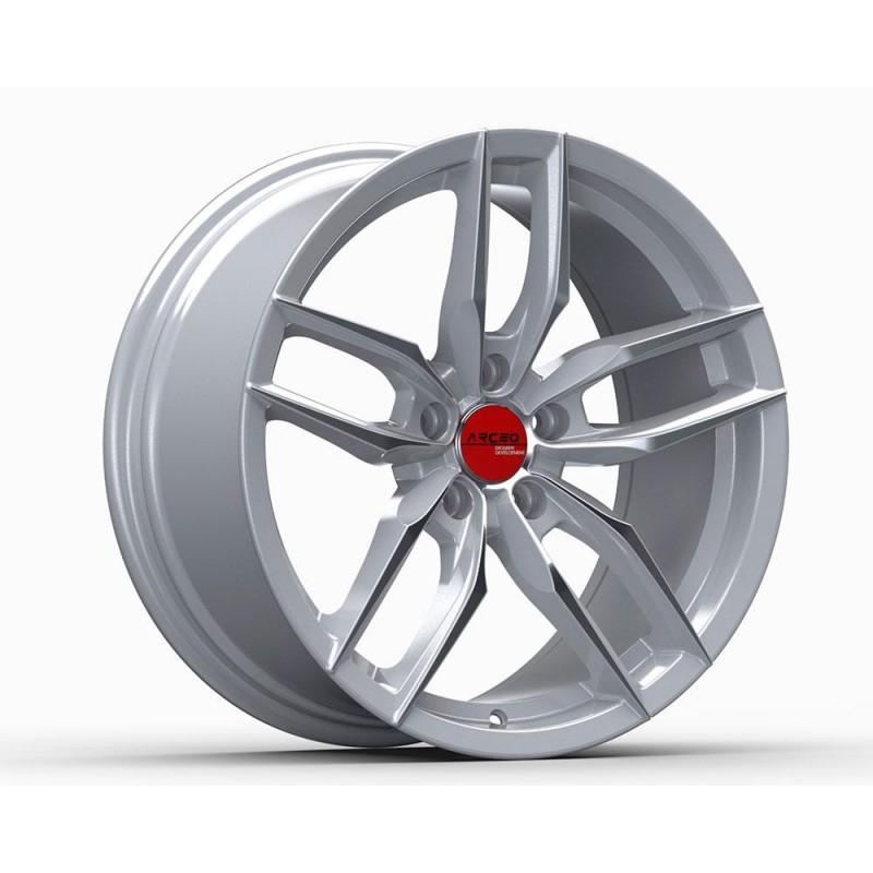 MADRID 8X18 5X112 ET34 73,1 SILVER POLISHED