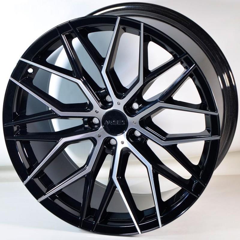 VALENCIA 8.5X19 5X120 ET33 72.6 BLACK POLISHED