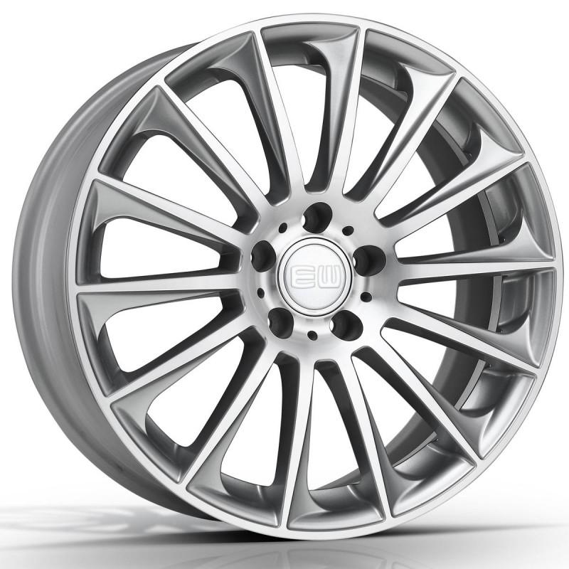 ELITE WHEELS EW02 7.5X17 5X112 ET35 66.5 CRYSTAL SILVER