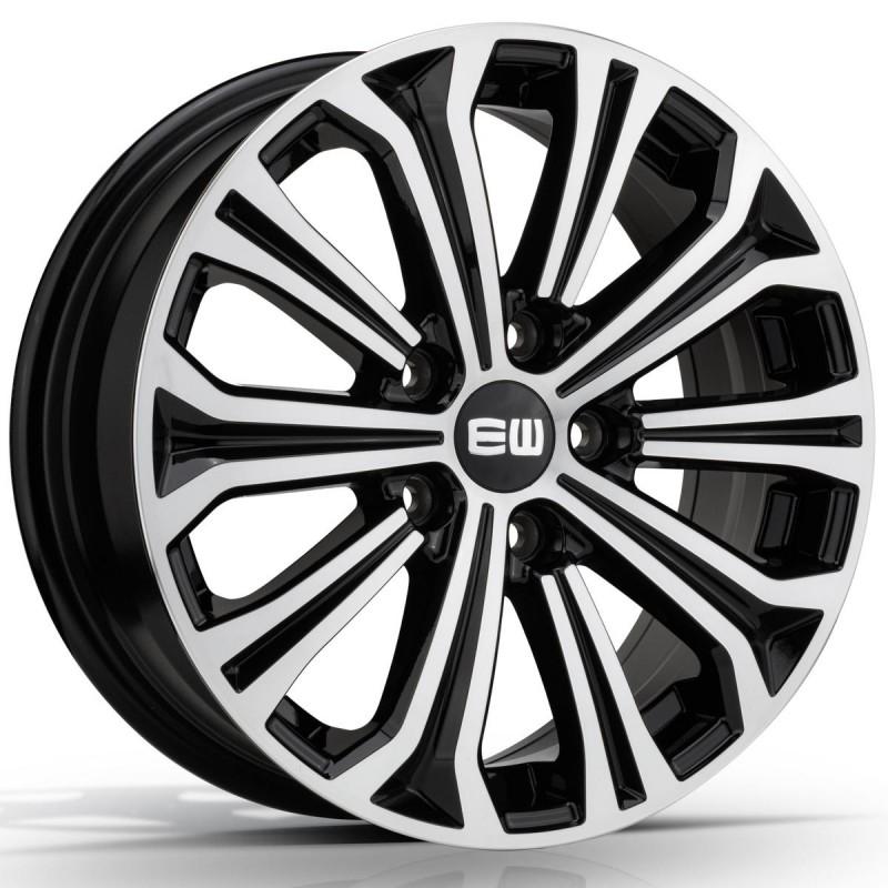 EJ13 6.5X16 5X114 ET40 67.1 BLACK POLISHED