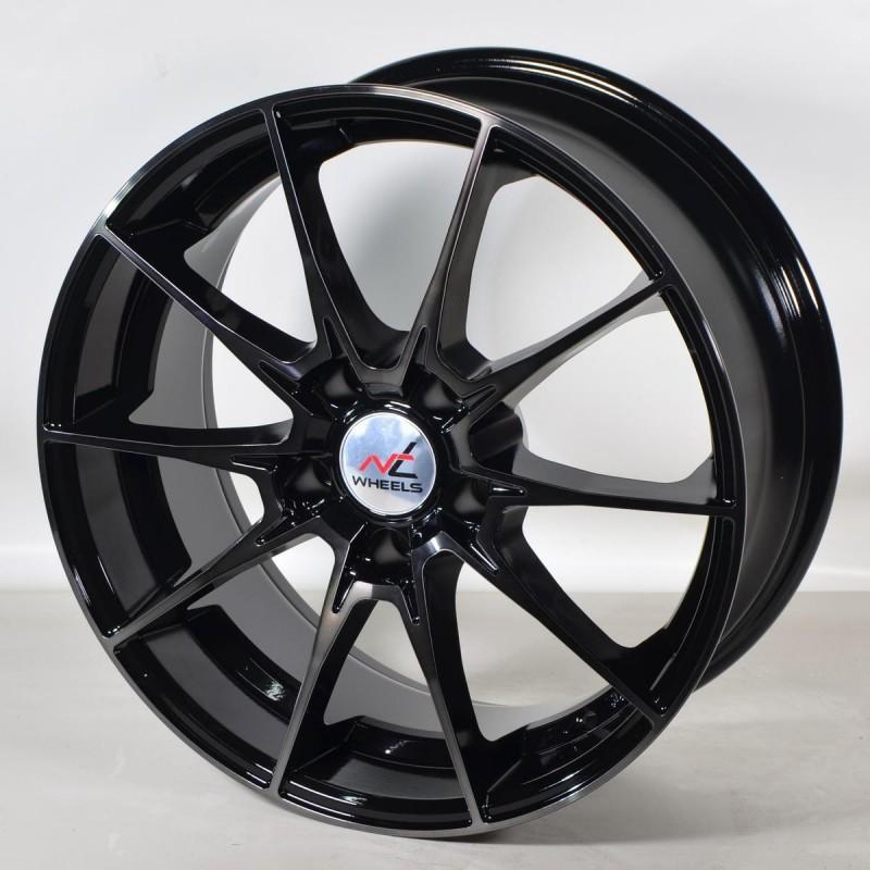 Llanta nt-hl 9x18 5x120 et35 72.6 black polished