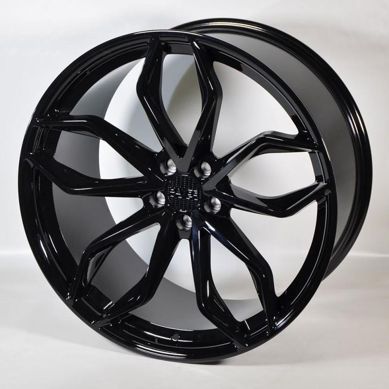 HX011 11.5X22 5X112 ET40 66.6 BLACK