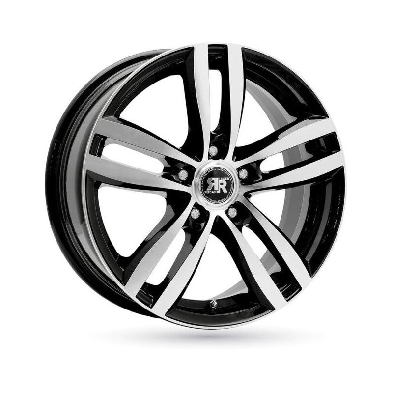 Llanta target 6.5x16 5x108 et47 65.1 black polished