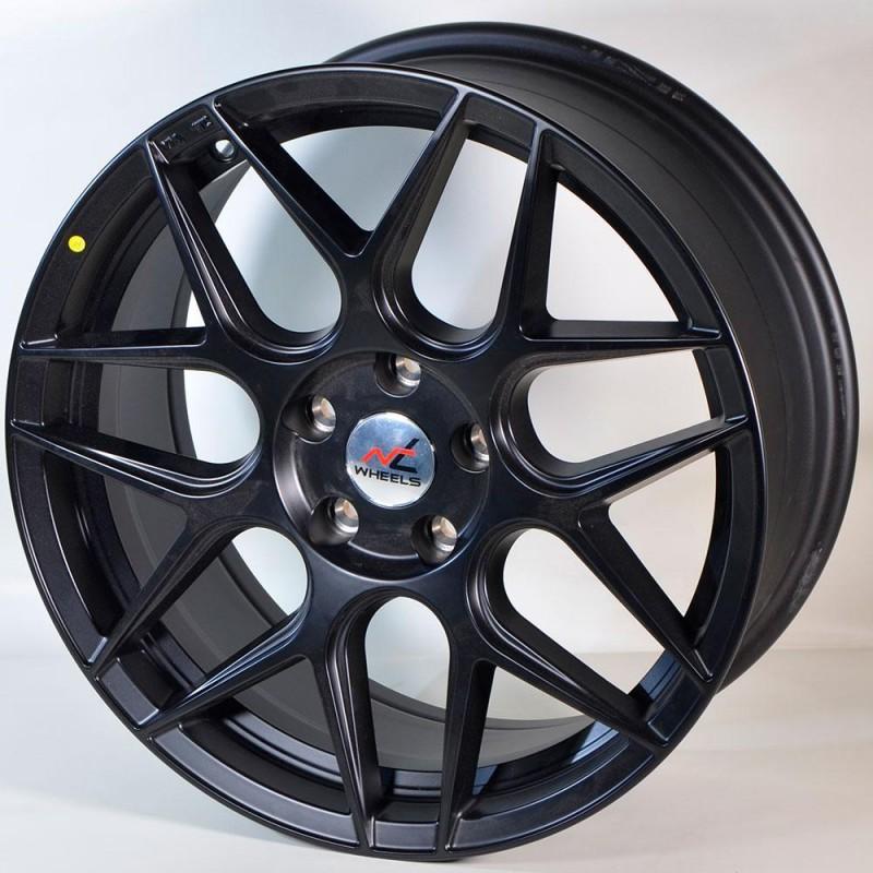 NT WHEELS NT07 8X18 5X112 ET38 66.6 BLACK MATT