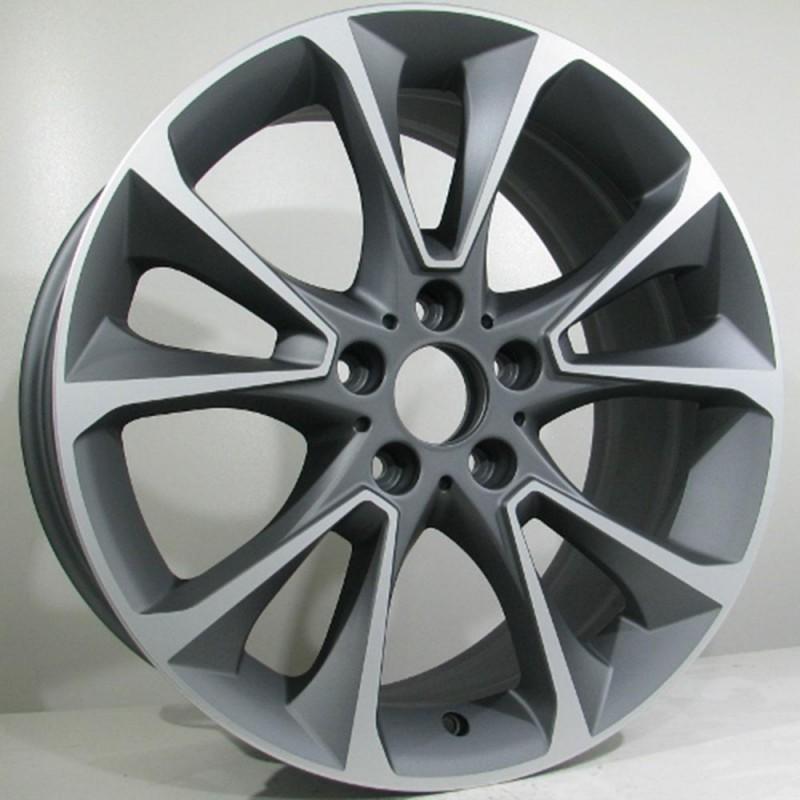 ASPEN 9X19 5X120 ET48 74.1 ANTHRACITE MATT POLISHED