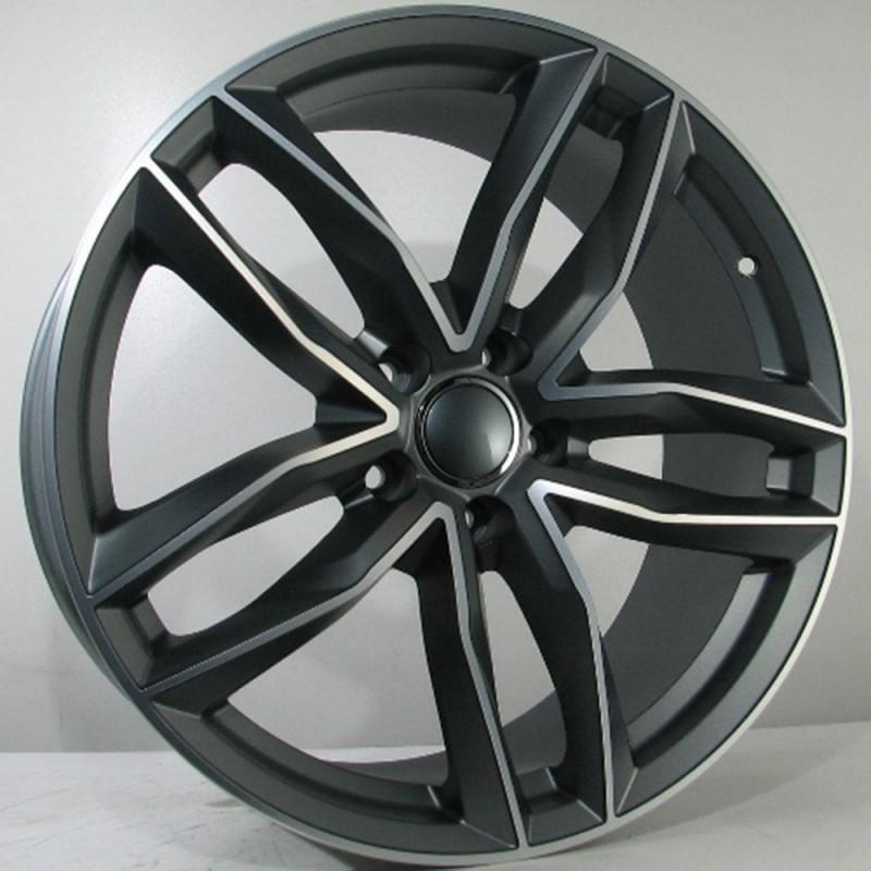 DOUGLAS 9X20 5X112 ET35 66.45 ANTHRACITE MATT POLISHED