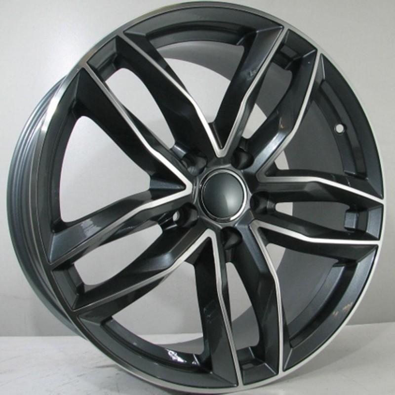 DOUGLAS 9.5X22 5X112 ET35 66.45 ANTHRACITE POLISHED