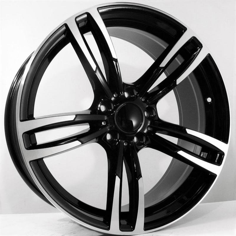 FLEX 8.5X19 5X112 ET25 66.45 BLACK POLISHED