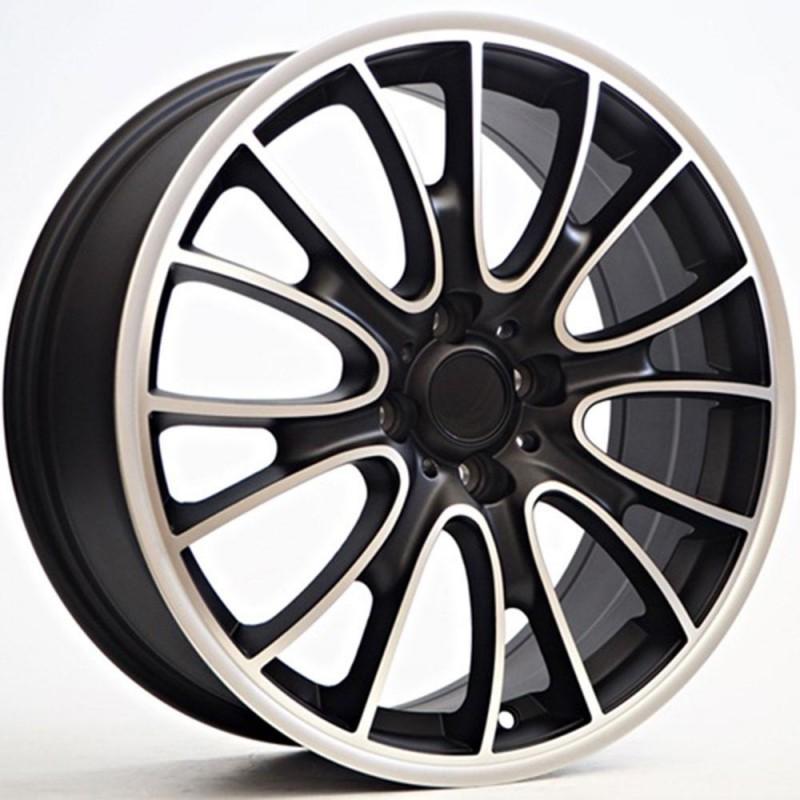 FRO7X18 4X100 ET40 56.1 BLACK MATT POLISHED