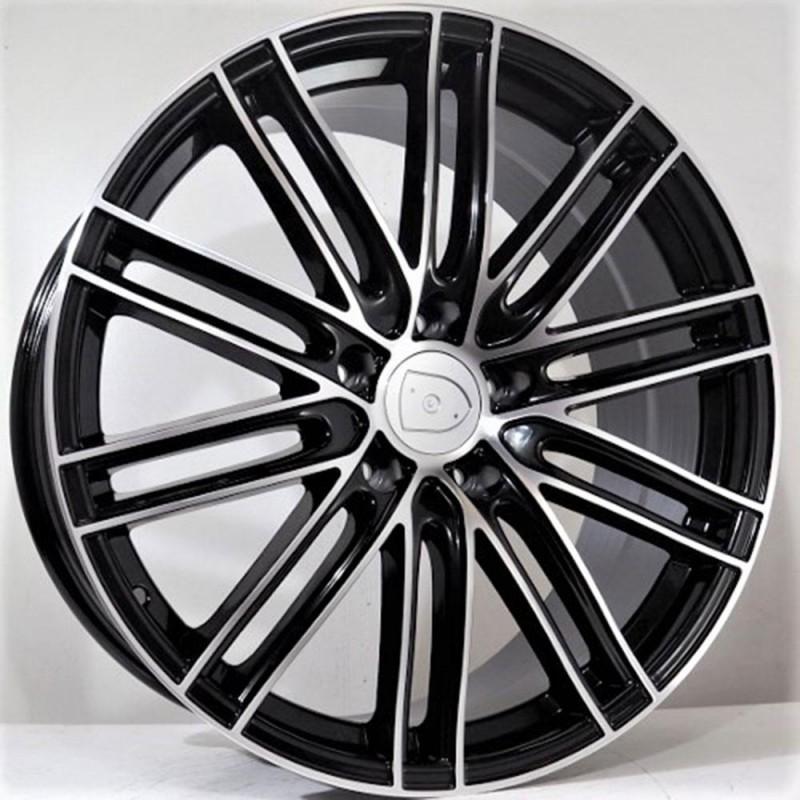 LUMENA 10X22 5X130 ET50 71.56 BLACK POLISHED