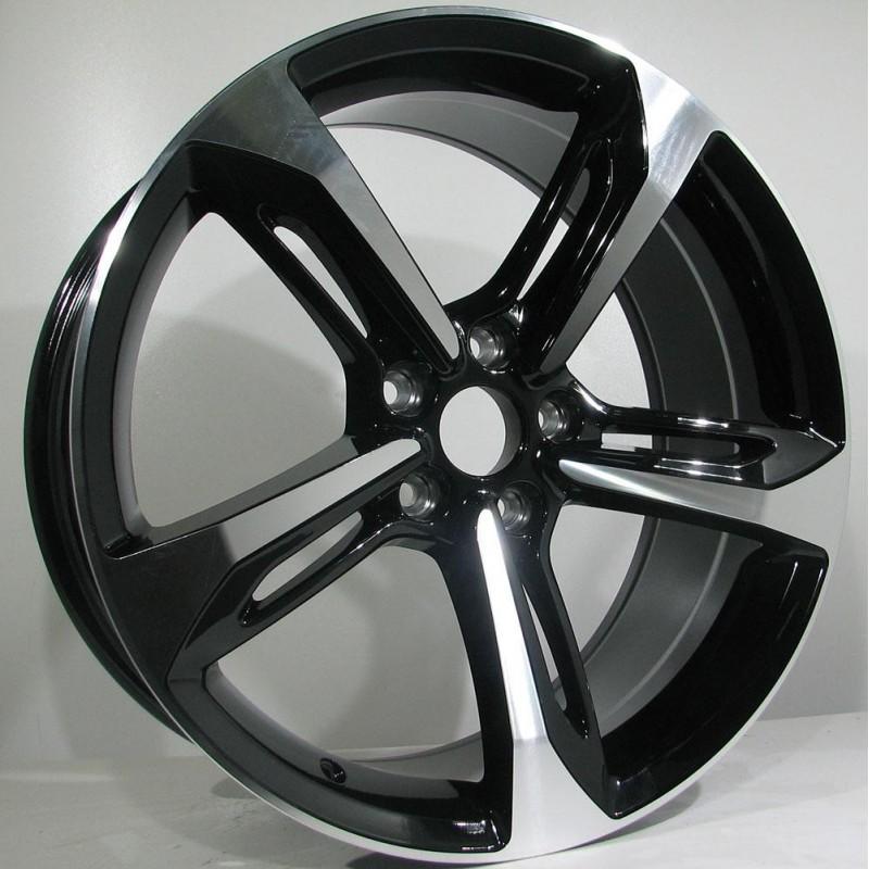 ODI 8.5X20 5X112 ET40 66.45 BLACK POLISHED