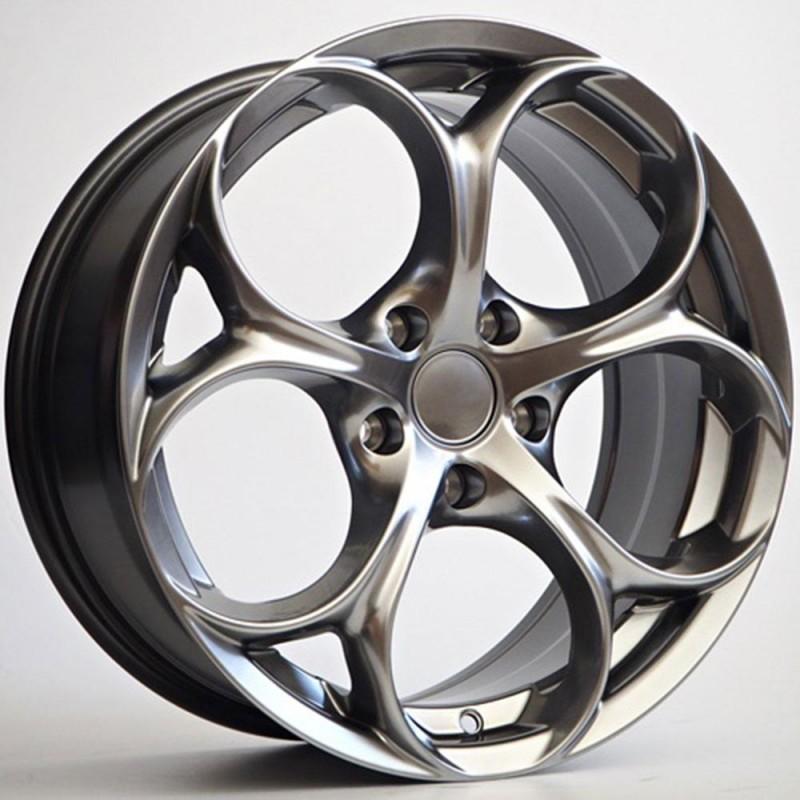 ROLO 7.5X17 5X100 ET35 57.1 HYPER BLACK