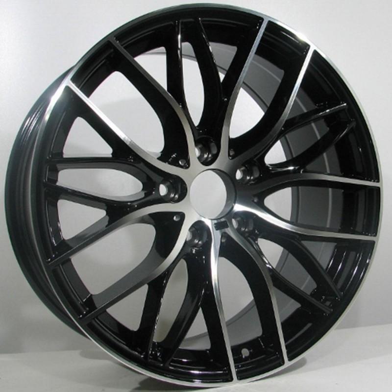 SIGULO 8.5X18 5X120 ET38 72.6 BLACK POLISHED