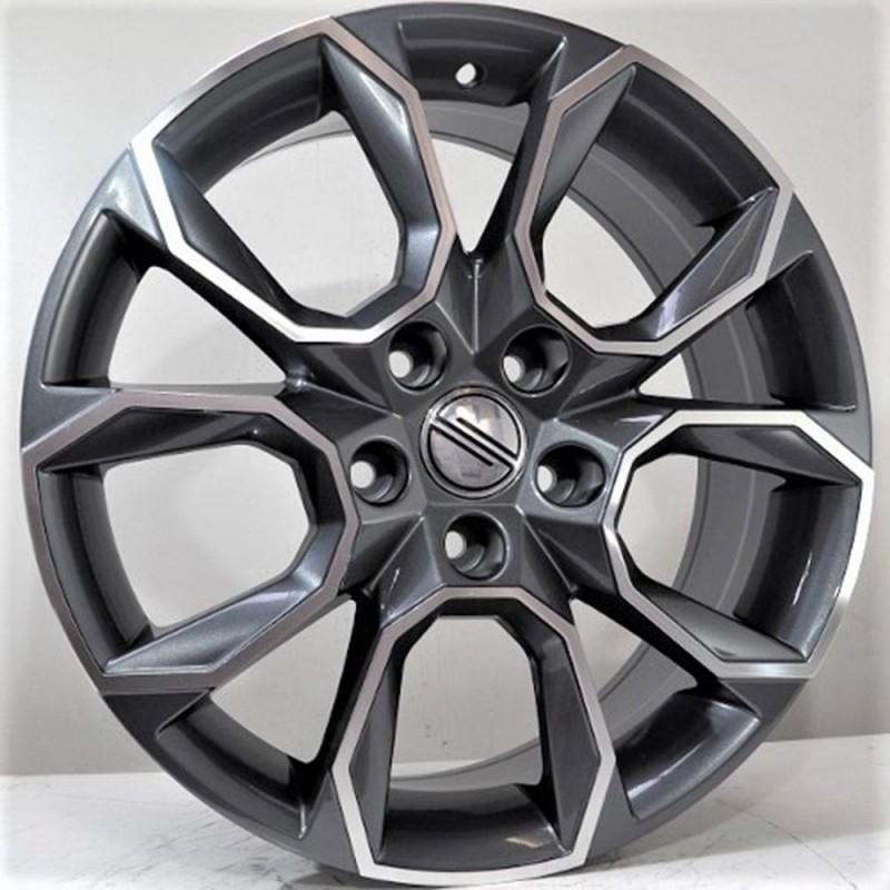 SILA 8X18 5X112 ET45 57.1 ANTHRACITE POLISHED
