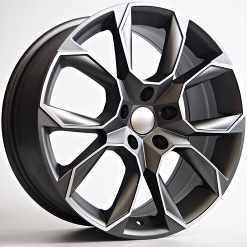 SILA 8X18 5X112 ET45 57.1 ANTHRACITE MATT POLISHED