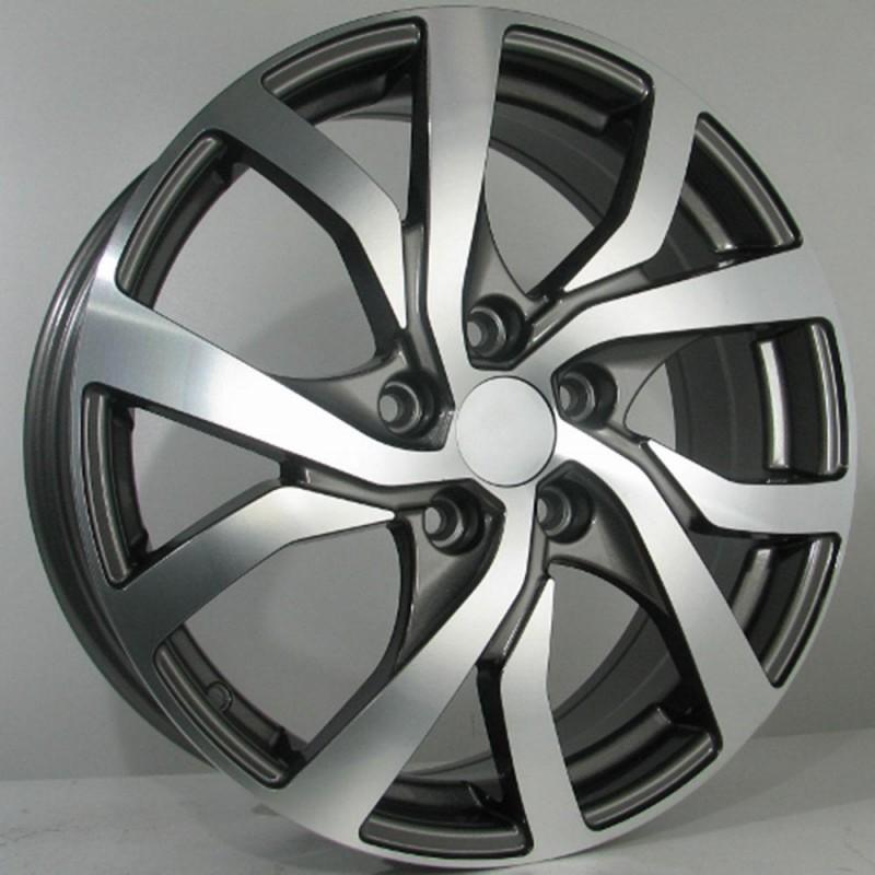 SILVA 6.5X17 5X114 ET46 67.1 ANTHRACITE MATT POLISHED