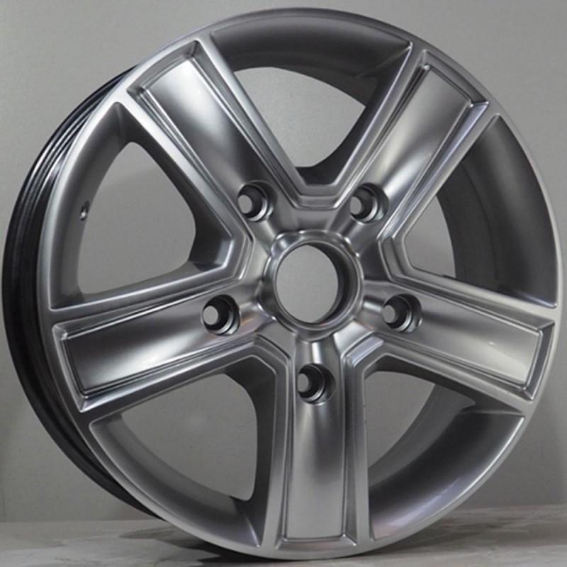 SOTI 6.5X16 5X160 ET58 65.1 HYPER SILVER