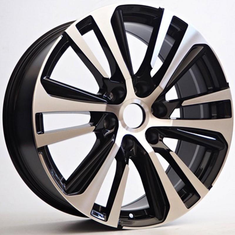 YORK 8.5X20 6X112 ET25 106.1 BLACK POLISHED