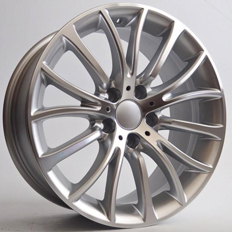 ZERO 8X18 5X120 ET30 72.6 SILVER POLISHED