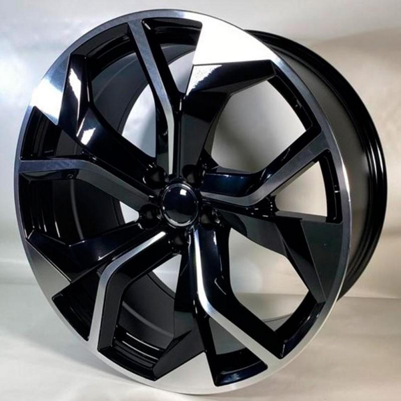 NOEL 10X22 5X112 ET20 66.45 BLACK POLISHED